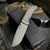 PM Mac 2 (GEN 2) - Frag Pattern - 3.5" Drop Point Blade -Two-tone Satin