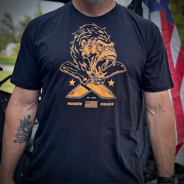 McNees Raging Ape Graphic Boo-Tee