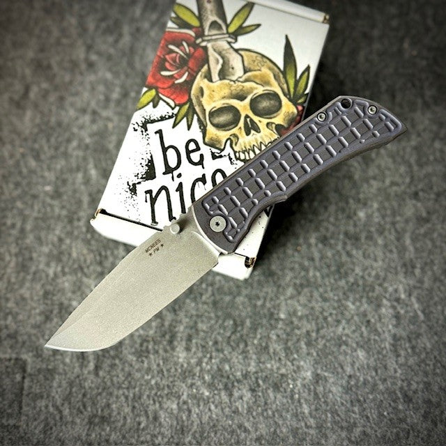 PM Mac 2 (GEN 2) - Frag Pattern - 3.5" Drop Point Blade