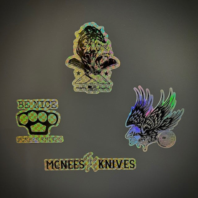 McNees Knives Sticker Pack